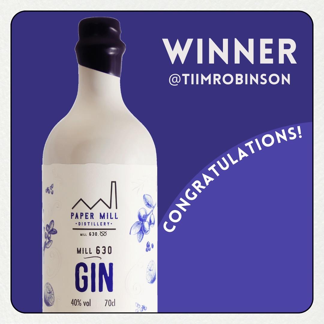 🏆 CONGRATULATIONS! 🏆

@tiimrobinson is our winner of the Mill 630 instagram giveaway! Thank you to everyone who entered and new followers over this period!

Remember to keep those eyes peeled though 👁️👁️ as we will have more giveaways coming in the future, so you have another chance at winning some free gin!

#distillery #distill #local #leek #staffordshire #cheddleton #gin #market #totallylocally #spirits #distiller #papermilldistillery #heath #verde #sumor #mill630 #chai #gandt #cocktailalchemists #cocktail #cocktails #cocktailoftheday #cocktailsofinstagram #drink #drinks #mixology #bartender #papermill #winner #giveaway
